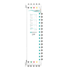 Fracarro Portenseigne - Multiswitch XS5 actif, réglage de gain 5E-16S