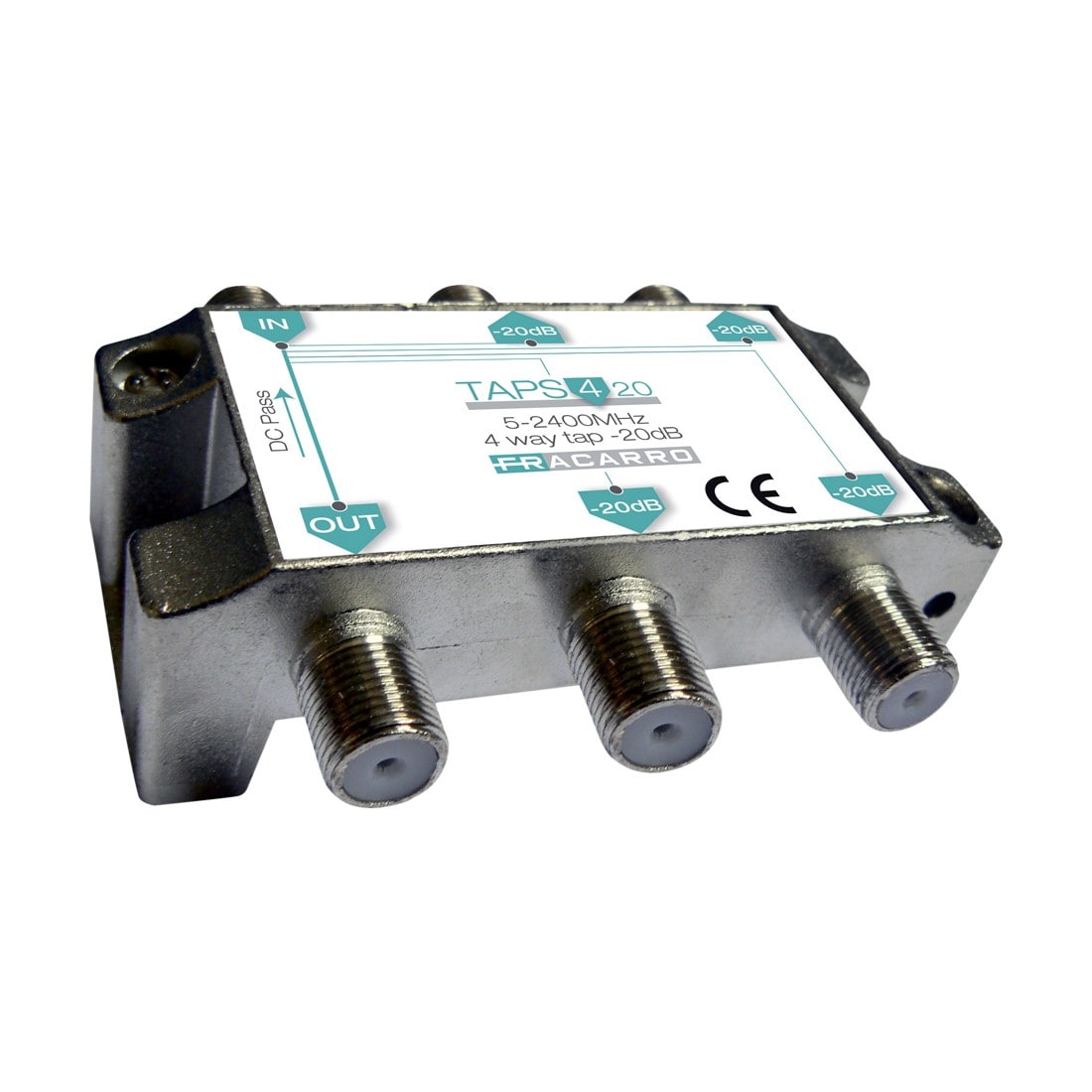 Fracarro Portenseigne - Dérivateur 4D ULB -20dB 5-2400MHz