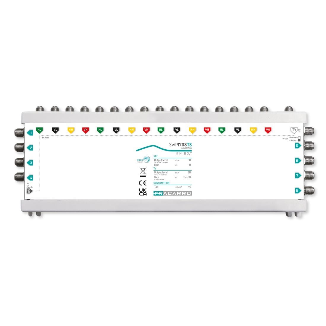 Fracarro Portenseigne - Msw compact 17E/8S Actif ou Passif