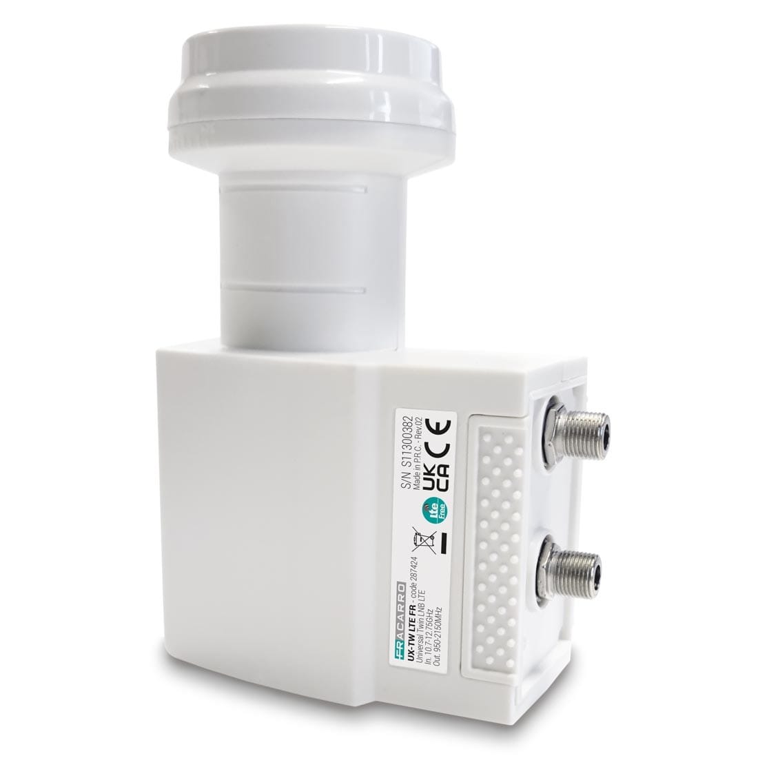 Fracarro Portenseigne - LNB twin universel LTE spec. Blindée 1800Mhz