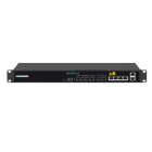 Fracarro Portenseigne - OLT GPON, châssis 19'', 4 sorties PON, 4 entrées RJ45 GE, 1 entrée SFP+ 10GE