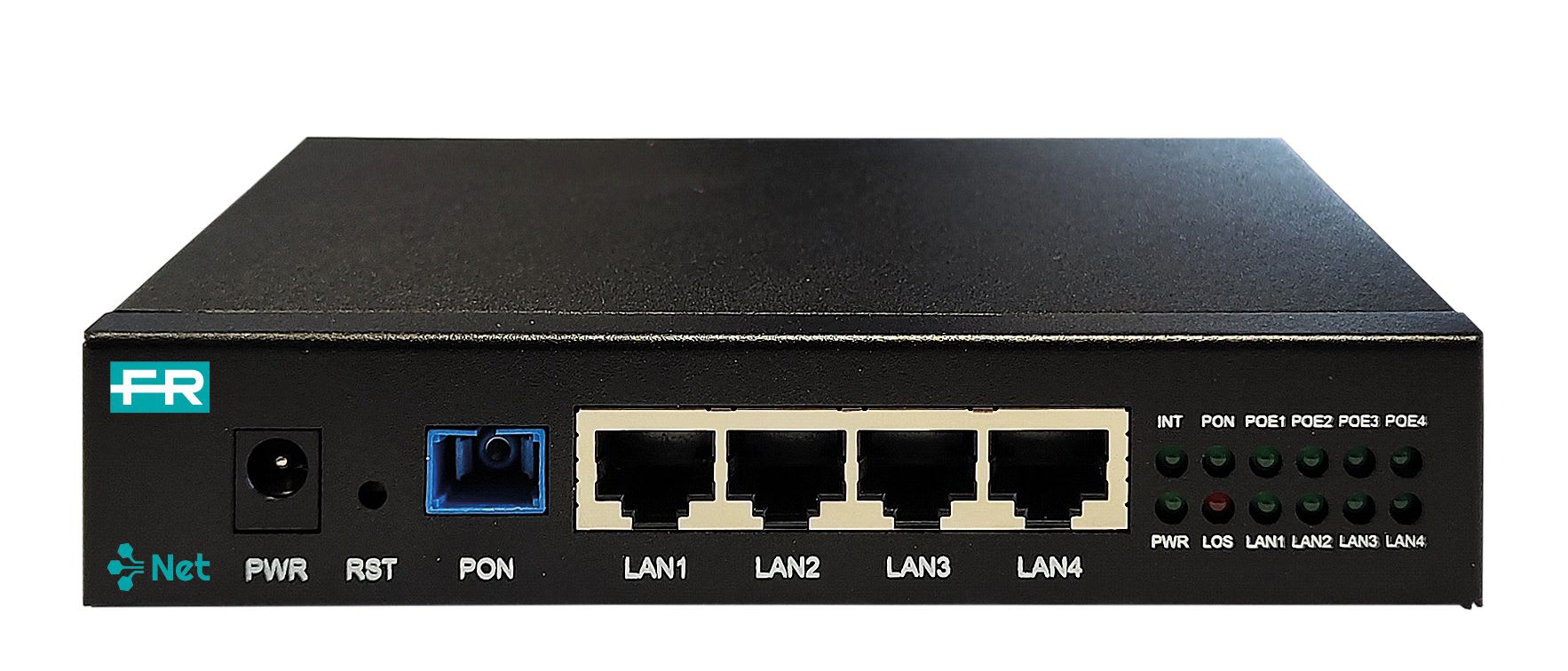 Fracarro Portenseigne - ONT Gpon 4 ports GE POE/POE+, Max 30W par port, 10/100/1000M Auto