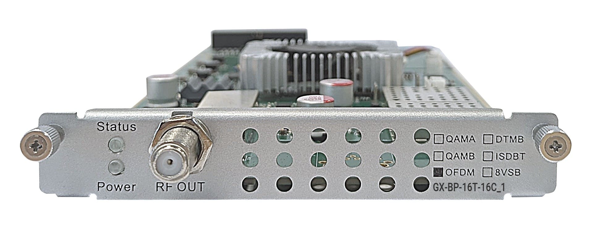 Fracarro Portenseigne - Carte GALAXIA 16 modulateurs terrestres DVB-T