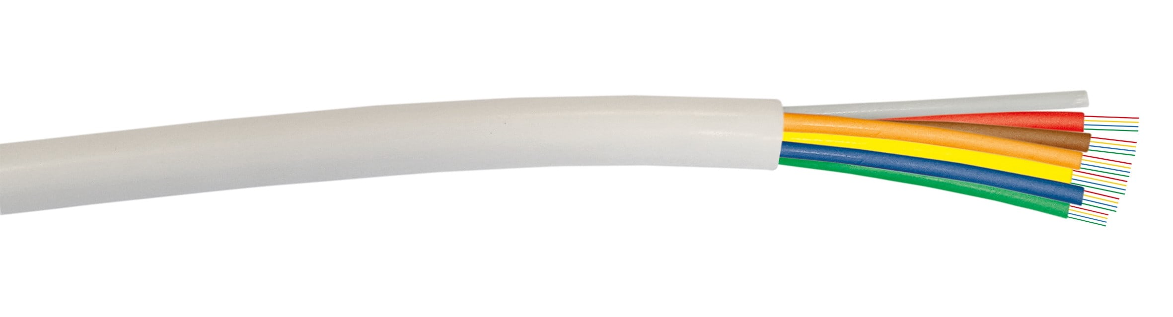 Fracarro Portenseigne - Câble optique 24FO tube libre réparties sur 6 micro tube, 457m