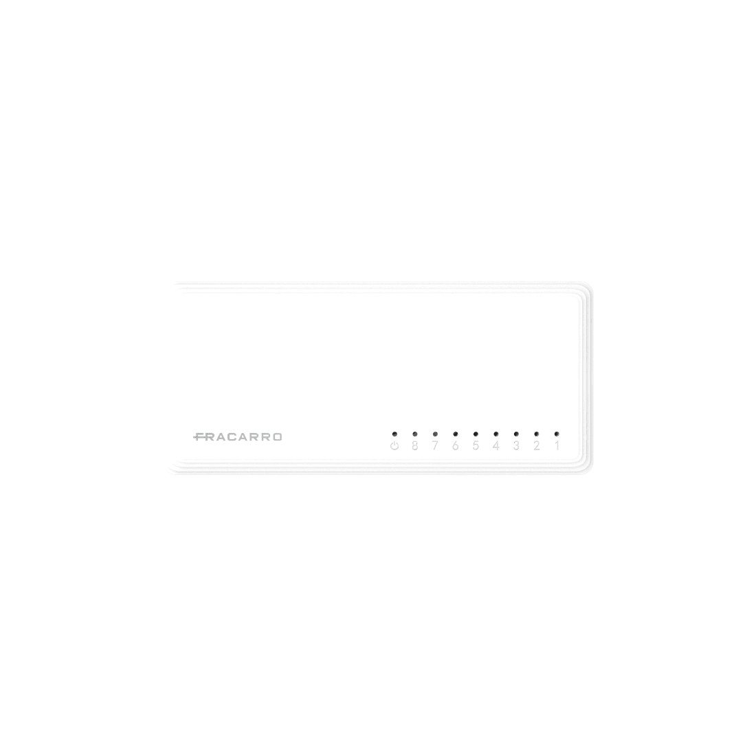 Fracarro Portenseigne - Switch ethernet non manageable 8 ports, 10/100/1000Mbps