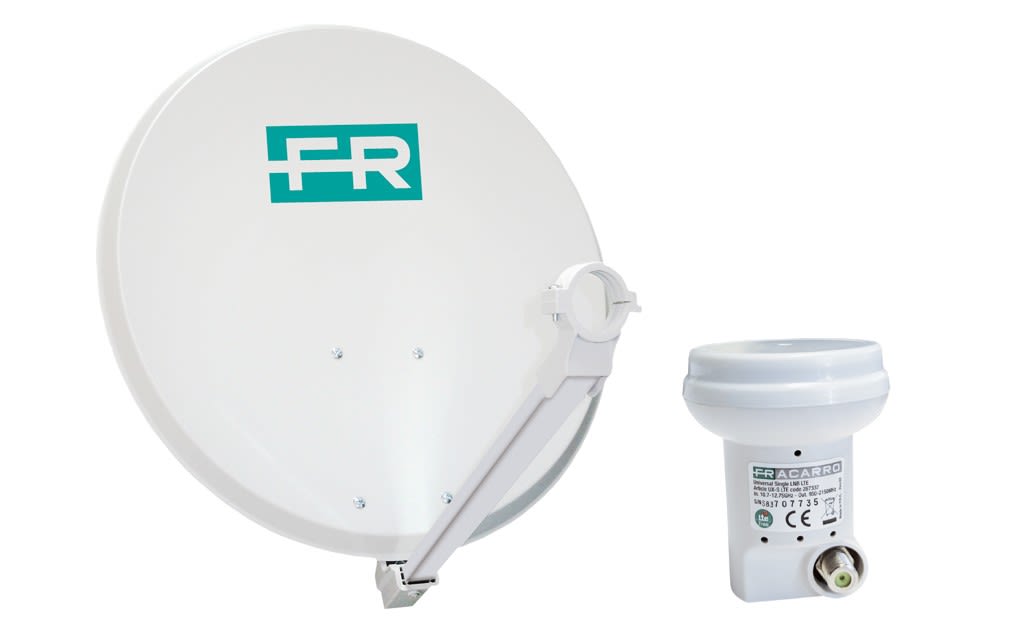 Fracarro Portenseigne - Kit parabole 60 cm acier + LNB emballage individuel