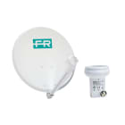 Fracarro Portenseigne - Kit parabole 60 cm acier + LNB emballage individuel
