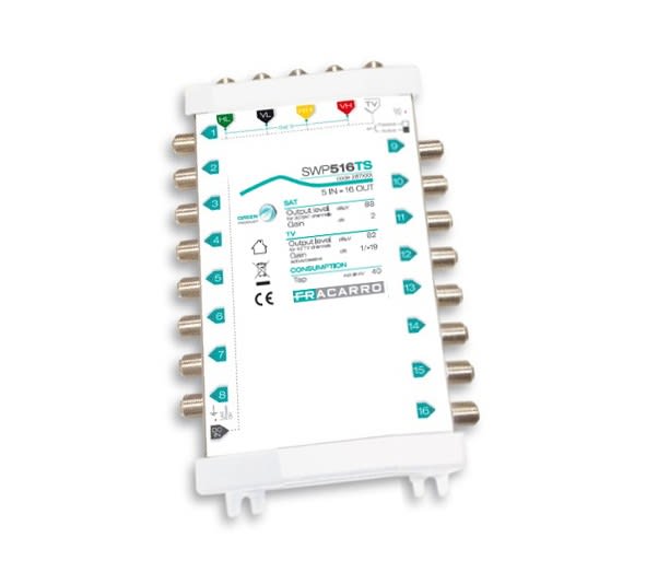 Fracarro Portenseigne - Msw compact 5E/16S Actif ou Passif