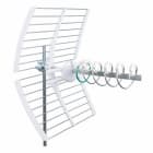 Fracarro Portenseigne - Antenne UHF ELIKA 700 canaux 21-48 dipole actif + pointeur emb.indiv. G 47dB