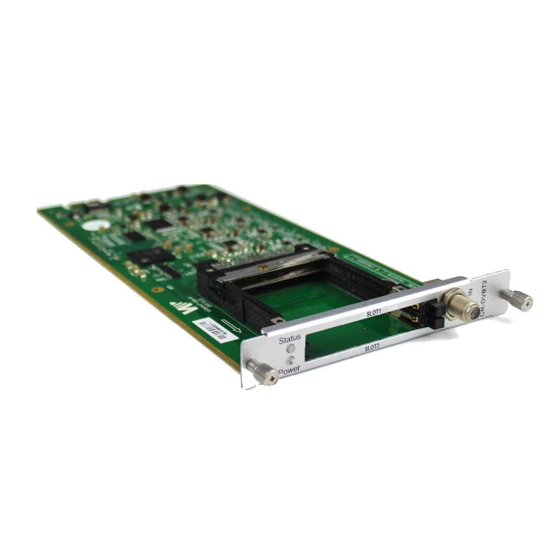 Fracarro Portenseigne - Carte GALAXIA 4 entrées terrestre avec lecteur PCMCIA