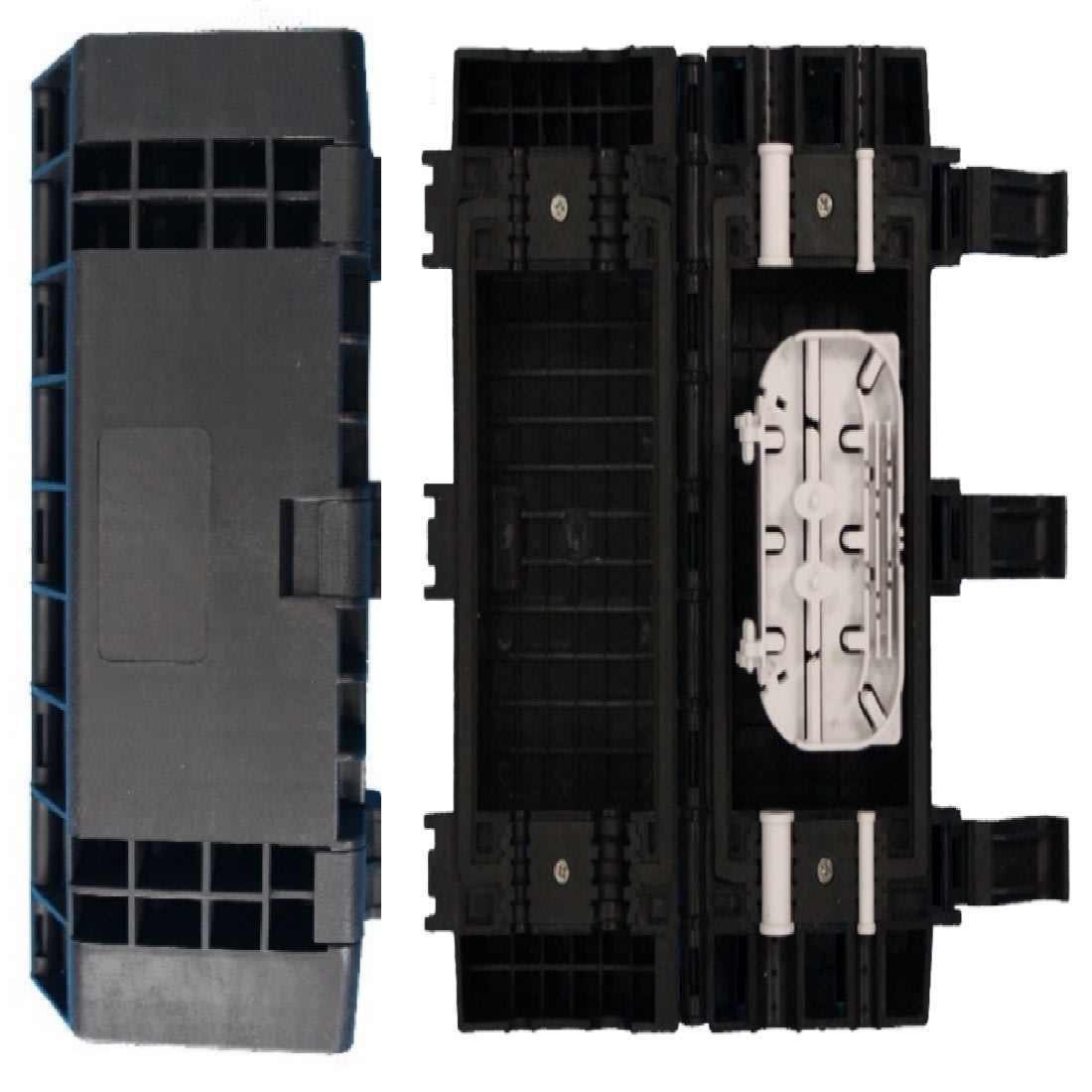 Fracarro Portenseigne - Coffret optique étanche 12FO avec pré disposition pour 8 SC/APC