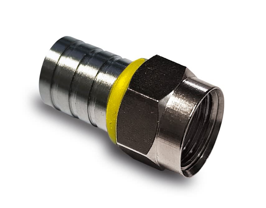 Fracarro Portenseigne - Connecteur à sertir câble coaxial C6 - 6,8mm