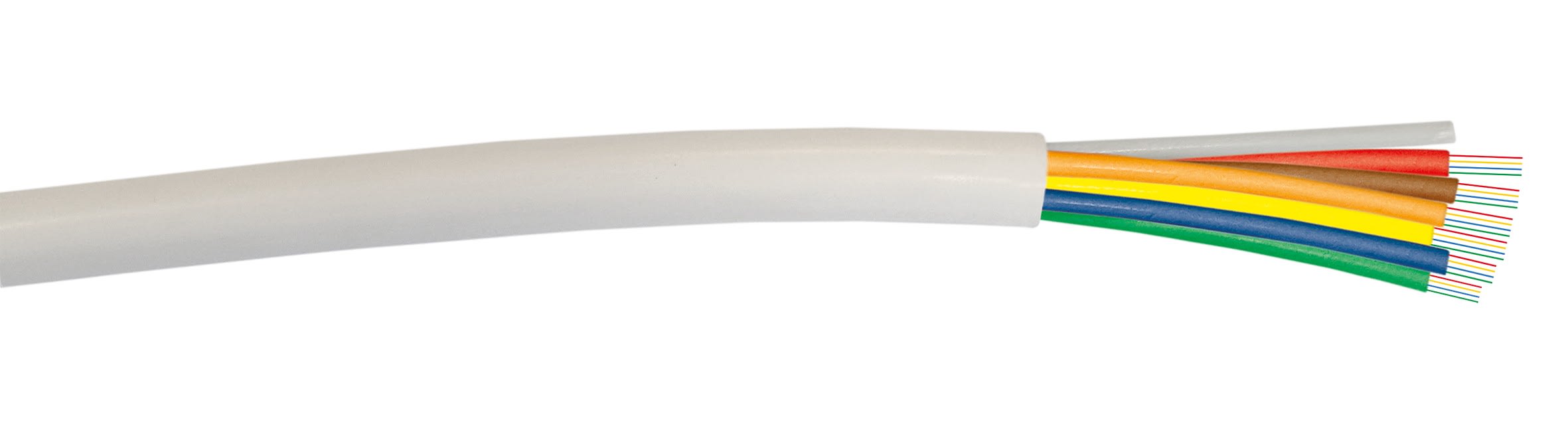 Fracarro Portenseigne - Câble optique 24FO tube libre réparties sur 6 micro tube, 457m