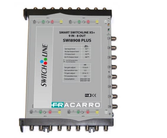 Fracarro Portenseigne - SWITCH CASCA. 9E/8S ACTIF SAT