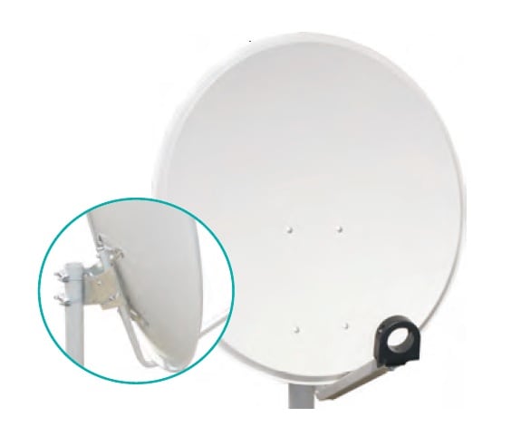 Fracarro Portenseigne - Réflecteur 100cm acier 5 pièces