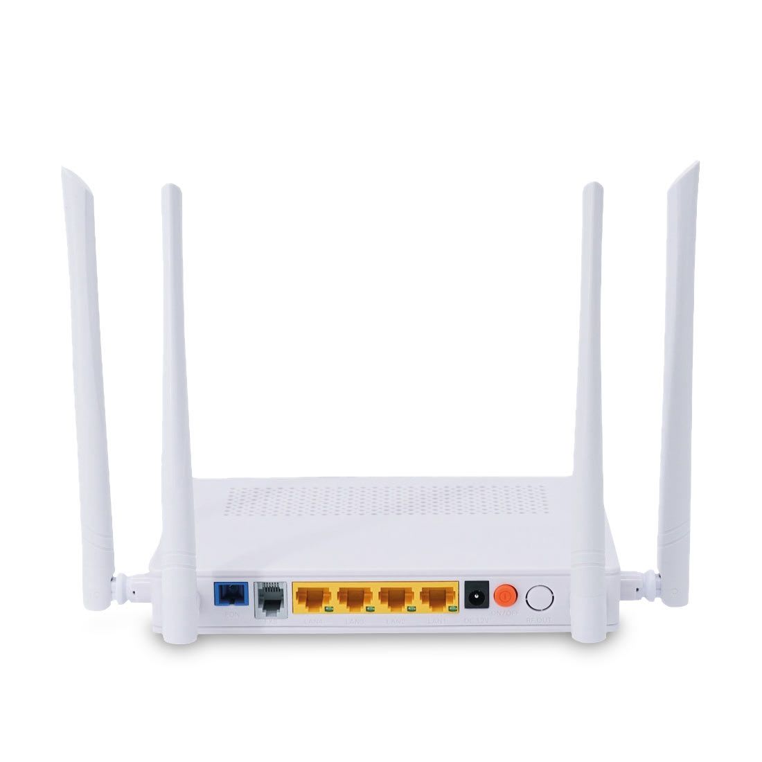 Fracarro Portenseigne - Récepteur Optique GPON 4 ports 2,5 Gb ethernet, 1 port TEL, Wifi ac