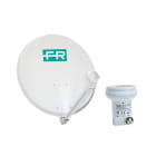 Fracarro Portenseigne - Kit parabole 60 cm acier + LNB emballage individuel
