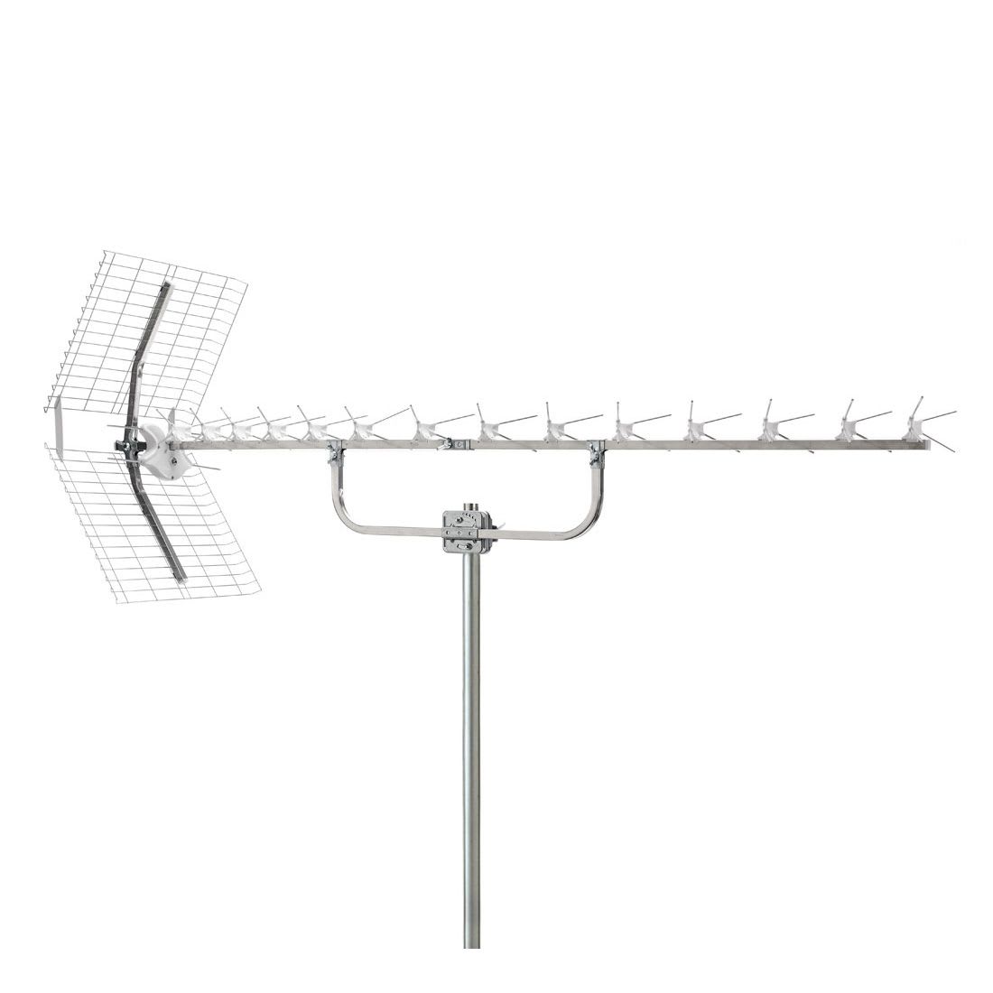 Fracarro Portenseigne - Antenne UHF LAMBDA LTE canaux 21 à 48,  14 éléments avec connecteur F
