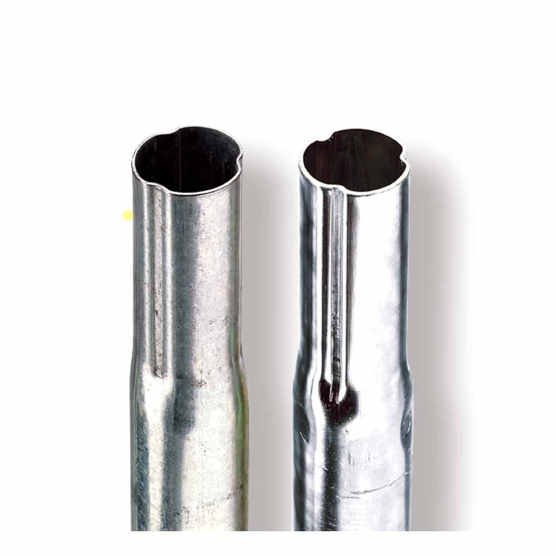 Fracarro Portenseigne - Mât emboitable G 1m-D50mm-1,5mm galvanisé à chaud