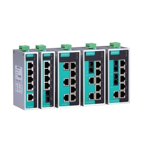 ADM 21 - Unmanaged switch 6 10-100T(X) , 2 100FX MM SC (-10 60C)