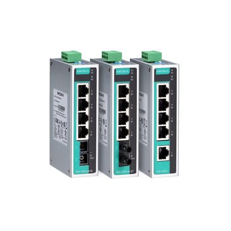 ADM 21 - Unmanaged switch 4 10/100BastT(X) , 1 100FX ST , -40- 75?