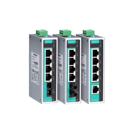 ADM 21 - Unmanaged switch 4 10/100BastT(X) , 1 100FX SM SC , -40- 75?