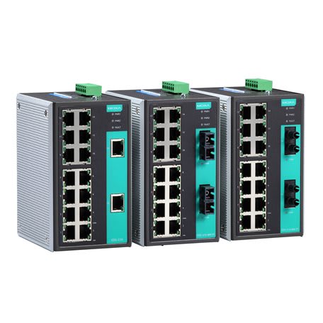 ADM 21 - Unmanaged switch 15 10/100T(X) , 1 MM 100FX , SC , -10 ~ 60°C