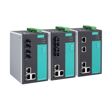 ADM 21 - managed switch 3 10/100T(X) , 2 100FX MM ST , -10 ~ 60°C
