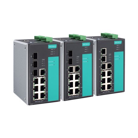 ADM 21 - Managed switch 7 10/100T(X) , 1 100/1000T(X) 2 SFP , 0 ~ 60°C