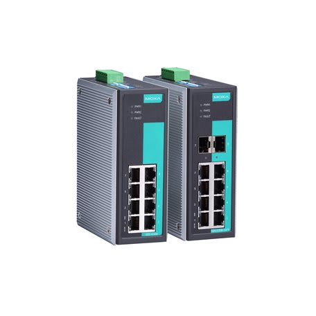 ADM 21 - Unmanaged switch 6 100/1000T(X) , 2 100/1000T(X) or 100/1000SFP, -40 ~ 75°C