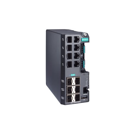 ADM 21 - Managed switch 8 100/1000T(X) , 6 1000/2500SFP , 12/24/48 VDC, -10 to 60°C