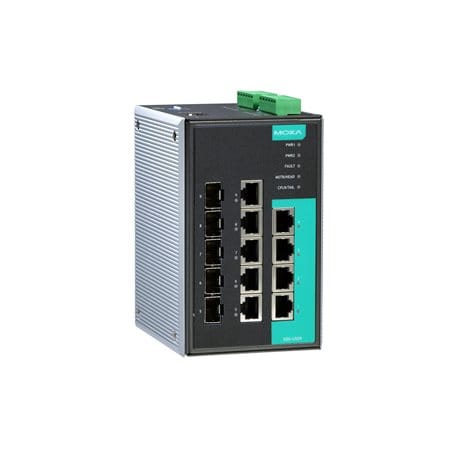 ADM 21 - Managed  switch 4 100/1000T(X) , 5  100/1000T(X) or 100/1000SFP , -40 ~ 75°C