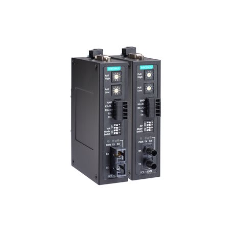ADM 21 - RS-232/422/485 ~ Fiber Optic Converter, ST SM, IECEx