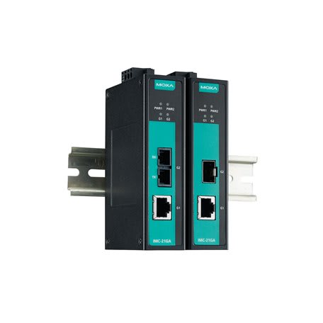 ADM 21 - Media Converter, SM 10km, SC, -40 ~ 75°C