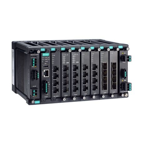 ADM 21 - Layer 3 modular  switch 4 10GbE SFP+ slots, 6 slots, -40 to 75°C