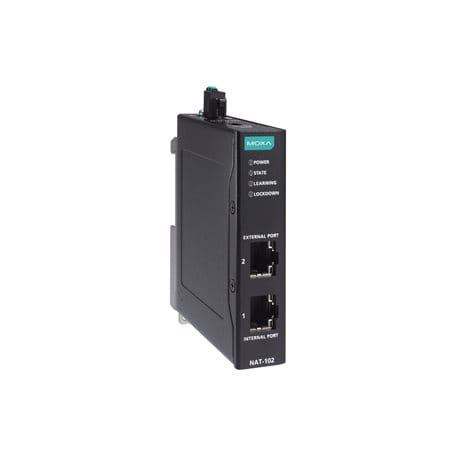 ADM 21 - 2-port industrial Network Address Translation (NAT) devices, -40 to 75°C