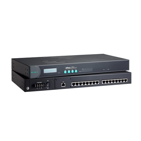 ADM 21 - 8 device server, 10/100M , RS-232/422/485, RJ-45 8pin, 100M MM Fiber, SC , VAC