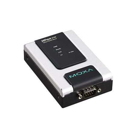 ADM 21 - 2 RS-232/422/485 secure device server, SM SC connec~r, 12-48V, w/ adapter