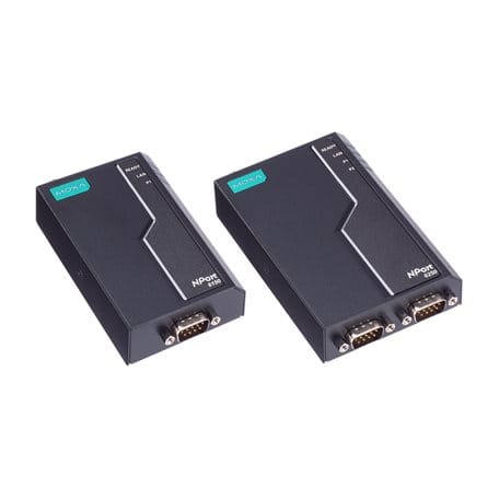 ADM 21 - 2nd Gen 1-port RS-232/422/485 secure device server, -40 to 75°C
