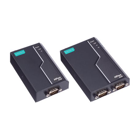 ADM 21 - 2nd Gen 2-port RS-232/422/485 to Ethernet secure device server, -40 to 75°C