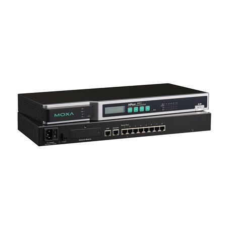 ADM 21 - 8 RS-232/422/485 secure device server, 48VDC