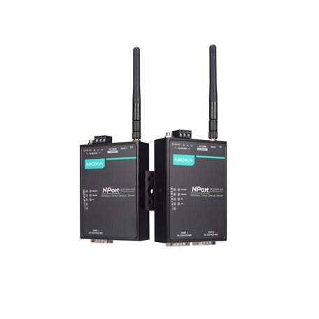 ADM 21 - 2-port RS-232/422/485 wireless server 802.11a/b/g/n, 12 to 48 VDC, 0 to 55°C