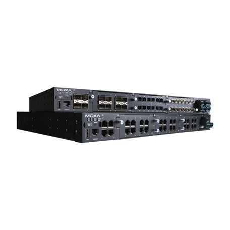 ADM 21 - Layer 3 modular switch 4 SFP, 3 slots, PoE,(24/48 VDC), -40 to 75°C