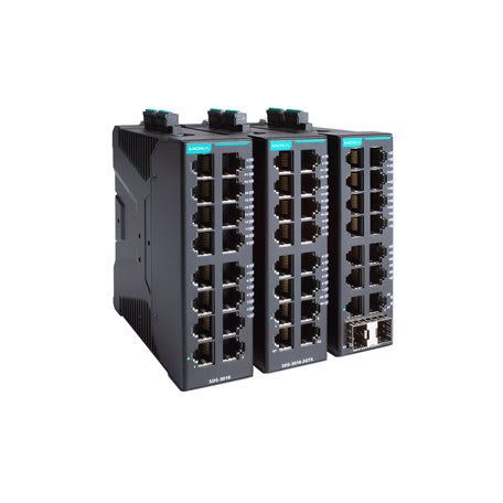 ADM 21 - Smart Managed switch 16 T(X), dual 12/24/48 VDC power inputs, -40 to 75°C