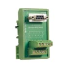 ADM 21 - DB9 female DIN-rail wiring terminal