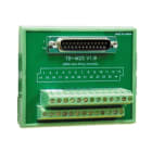 ADM 21 - DB25 male DIN-rail wiring terminal