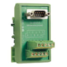 ADM 21 - DB9 male DIN-rail wiring terminal