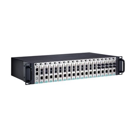 ADM 21 - 2U Rackmount chassis,  110 ~ 240 VAC, 18 slots,  CSM-MN01