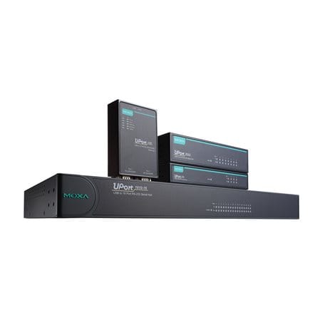 ADM 21 - 16 USB-~-Serial Hub, EU Plug, RS-232/422/485