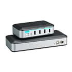 ADM 21 - 4  entry-level USB Hub, w/ adapter
